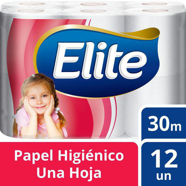 Imagen de ELITE HOJA SIMPLE X 12 ROLLOS 30 MTS