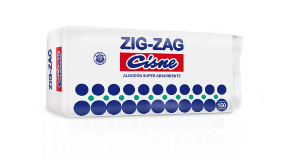 Imagen de ZIGZAG CISNE ALGODON 150 GRS